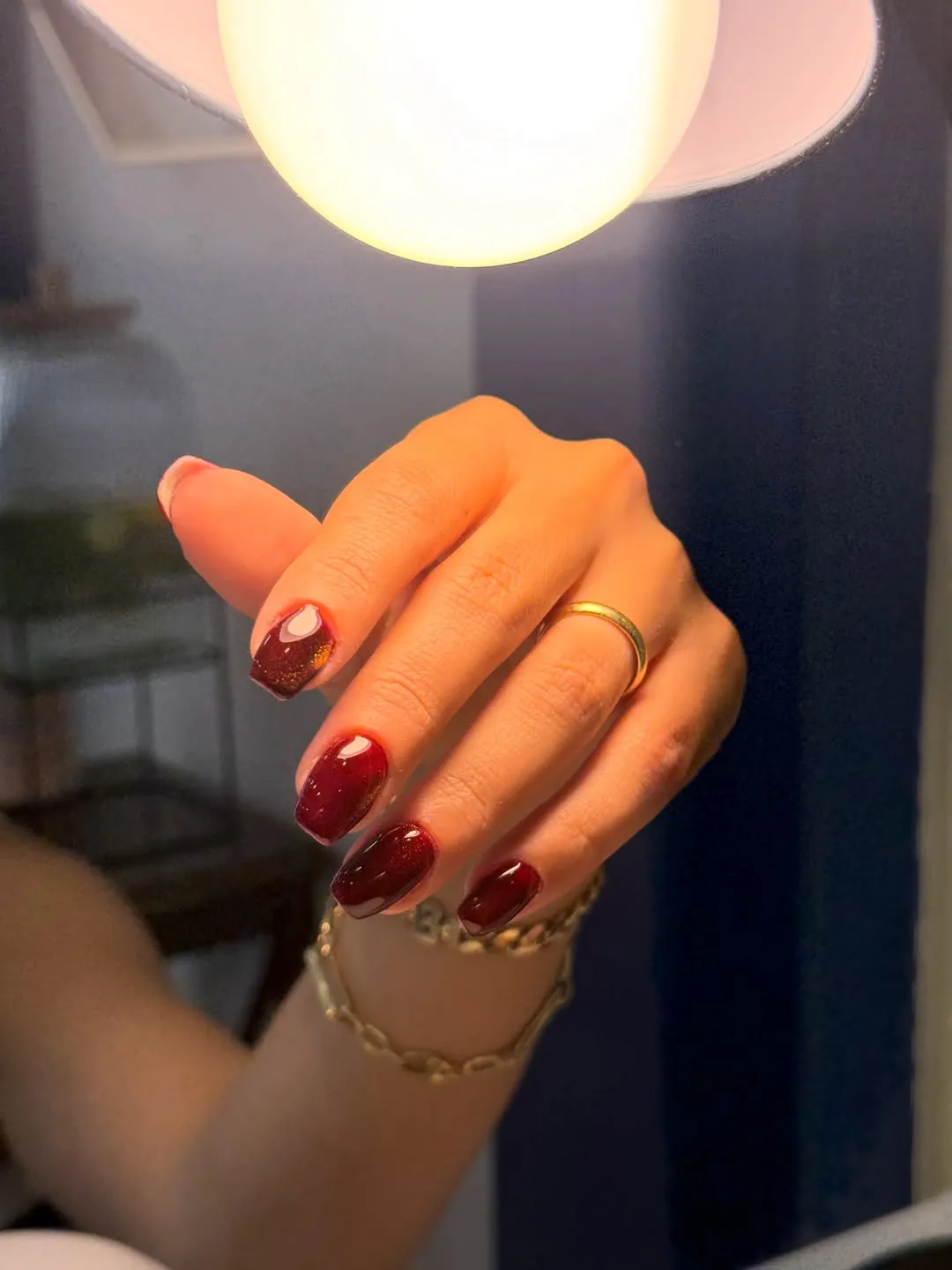 Bordo cat eye