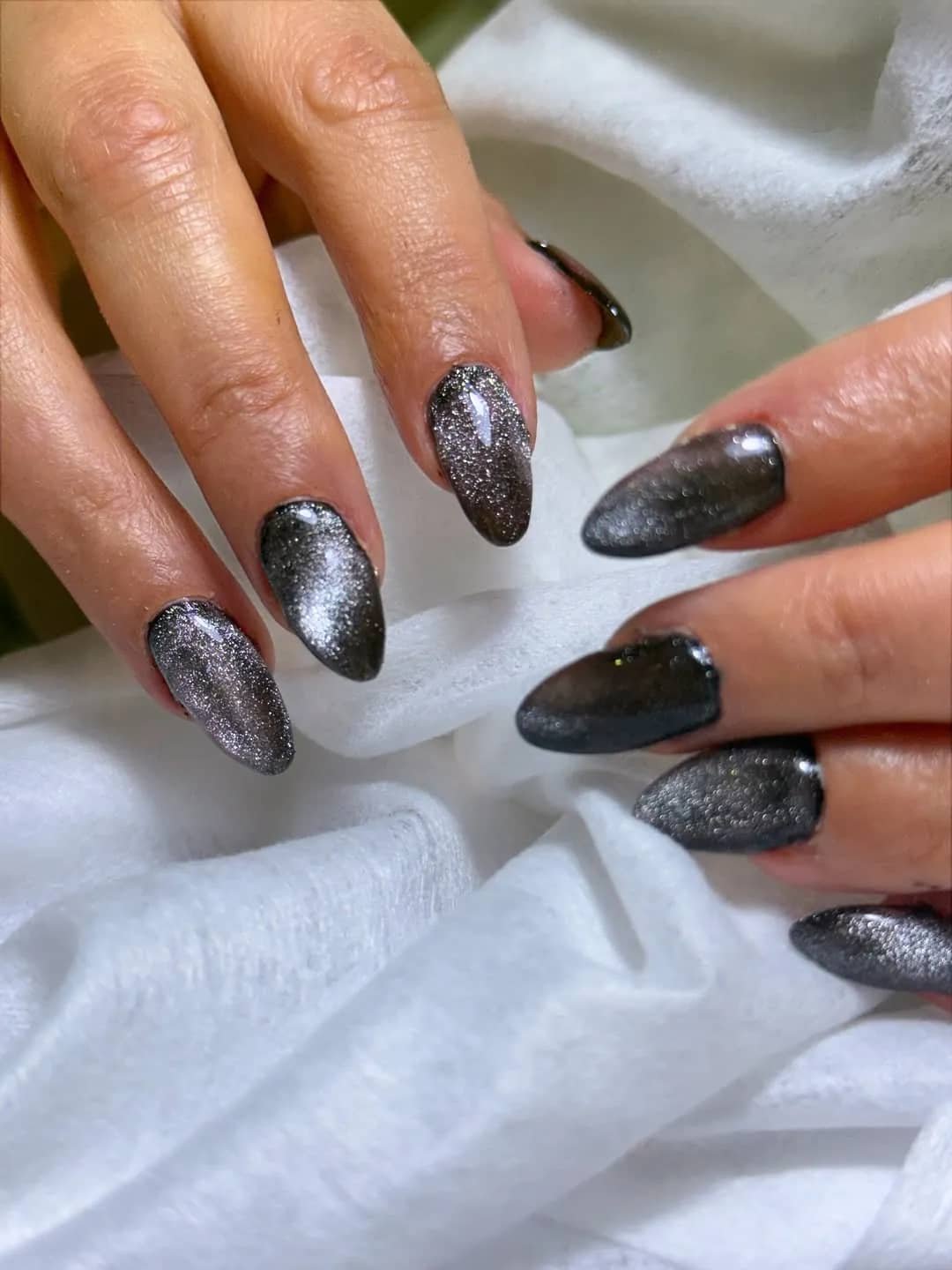 Gri cat eye kalıcı oje